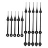 GRIRIW DIY Clock Mechanism Parts 5 Sets Metal Wall Clock