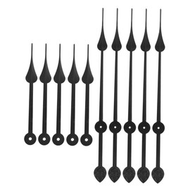 GRIRIW DIY Clock Mechanism Parts 5 Sets Metal Wall Clock Hands Easy to Install Stylish