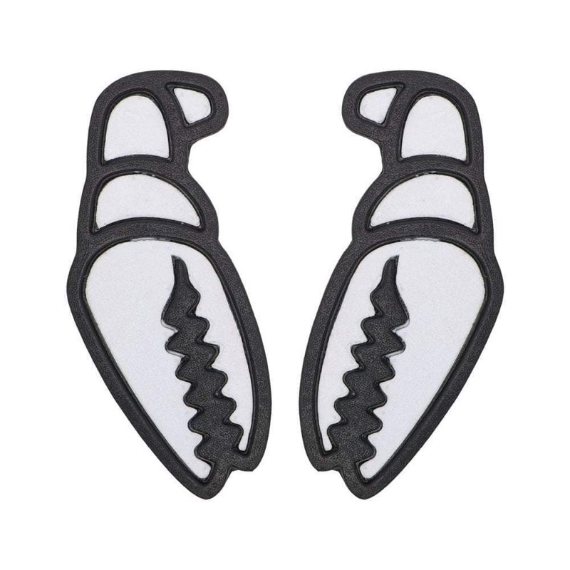 CLUB GRAB MEGA CLAWS Deck Pad Snowboard Mega Claws-BLACK-RED