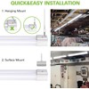 6 Pack 4FT Linkable LED Shop Light, Utility Shop Light