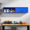 Mlezan Metal Garage Tool Wall Cabinet,Wall Mounted Metal Storage Cabinet