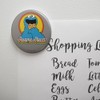 Sesame Street Colorful Cookie Monster Kitchen Refrigerator Locker Button Magnet