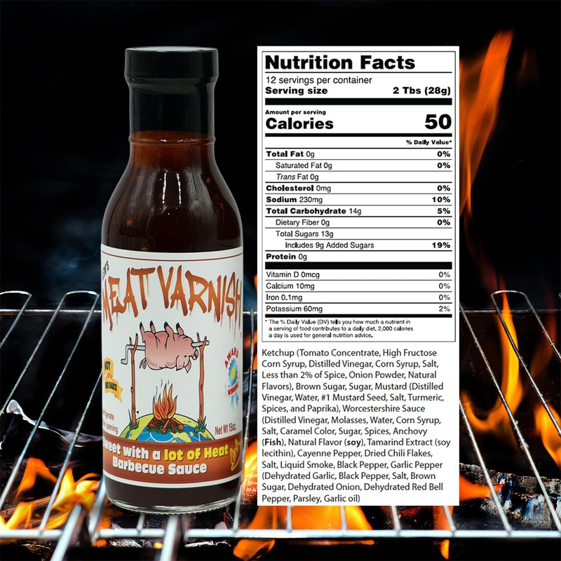Lem’s Meat Varnish Hot BBQ Marinade – Spicy BBQ Sauce