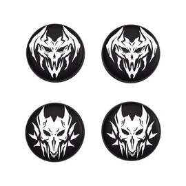 PlayVital Steam Deck LCD Compatible Thumb Grip Cap, Joystick Cap Cover for PS Portal, Grip Joystick Cap for Steam Deck OLED [Rich Demons]