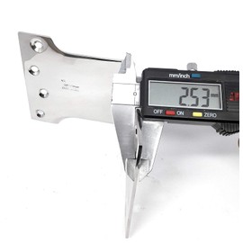 ssiskcon Parliament Door Hinge Wide Throw Expandable Swing Clear Reversible Nrp Mirror Polished 32 Stainless Steel 4 inch Length x 4" Center Width x 6" Width with 8 Self Drilling Screws (Pack of 1)