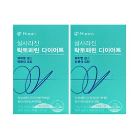 Huons Yura Salsalazin Lactoferrin Diet Enteric Coated 14 Tablets 2 Boxes 4 Weeks Supply / 휴온스 유라 살사라진 락토페린 다이어트 장용성 14정 2박스 4주분