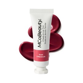 MCoBeauty - Cheek and Lip Tint - Gel-Cream Formula for Buildable Colour - Multi-Use Tint for Lips and Cheeks - Dusk, Cherry Red Shade