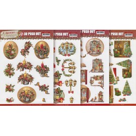 History of Christmas 3D Die Cut Sheet Set