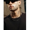 Cuban Chain Necklace for Mens Thorns Link Barbed Wire Collar
