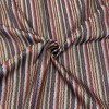 Plankroad Multicolor Zipper Stripe Upholstery Fabric 54"