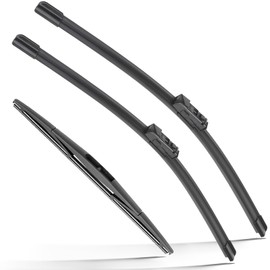 RAINTOK Windshield Wiper Blades Replacement for Subaru Crosstrek Impreza 2017 2018 2019 2020 2021 2022 2023 Original Factory Quality Front Rear Wipers Blade Set for My Car - 26" 16" 12" (Pack of 3)