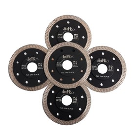 5Pcs/Lot 4" Super Thin Mesh Turbo Blade Porcelain Tile Saw Blade Cutting for Granite Marble
