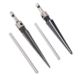 Escariador de Orificios Cónicos de Metal, Escariador Hexagonal Cónico en Forma de T de Mano, Escariadores Cónicos de Mano con Orificio para Pasador de Puente, Escariador Cónico