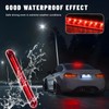 Rdxcv Third Brake Light, 24 LED 12V Waterproof Car High-Mounted