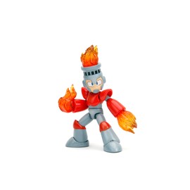 Jada Toys Mega Man Fire Man 4.5 Inch Collectible Figure