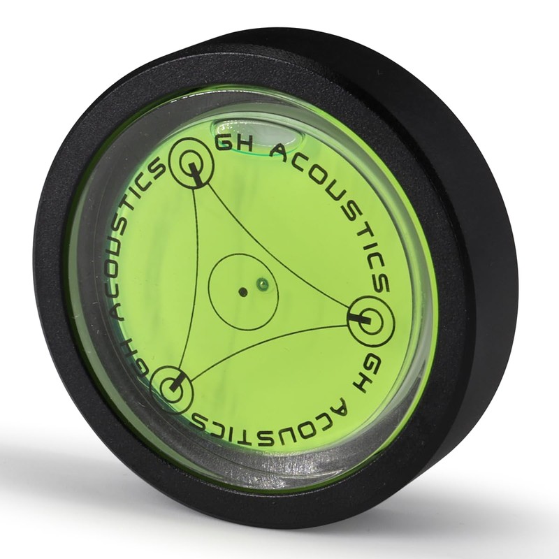Aluminum Alloy LP Disc Stabilizer Turntable Balanced Bubble Spirit Level