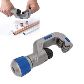 Steel Tube Cutter Tool Heavy Duty Pipe Cutter, Copper Pipe Cutter Cutting 0.2 to 2.0in Copper Iron Stainless Steel Aluminum Tube