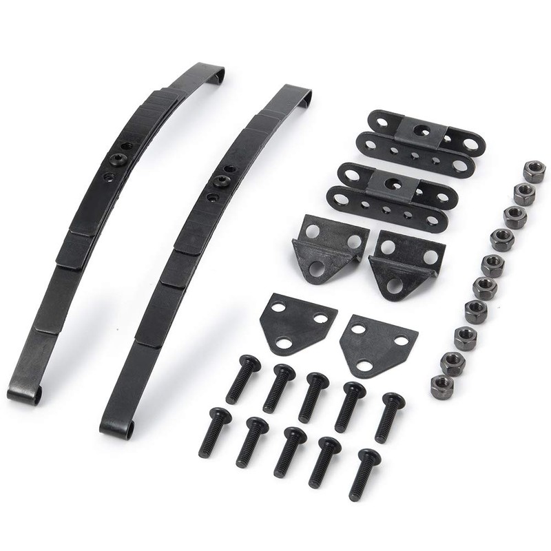 Zolikar 4Pcs Steel Leaf Springs HighLift Chassis Leaf Spring Suspension