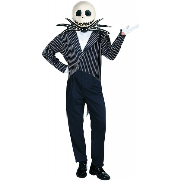 Jack Skellington Deluxe Costume - X-Large - Chest Size 42-46