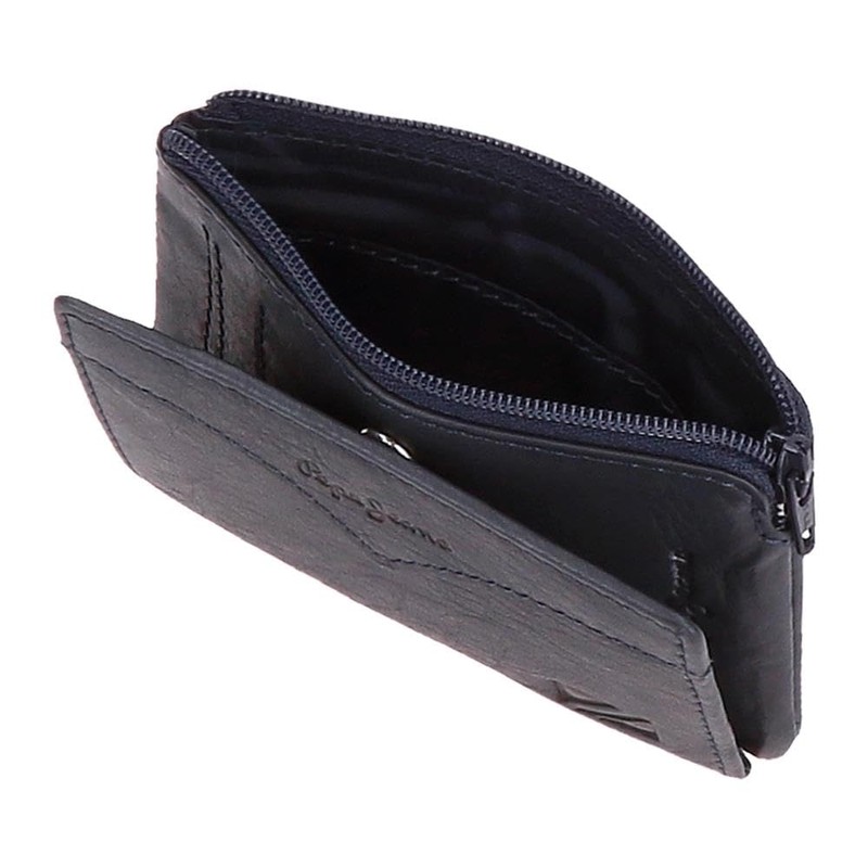 Pepe Jeans Jacket Wallet with Card Holder, One Size, blue,