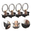 LABRIMP 5Pcs Tie Down Fitting with Sturdy for Secure Equipment