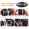 K&F Concept Pro Lens Mount Adapter for Canon FD, New