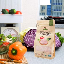 Himalayan Chef 5310-6PK Pink Coarse Grain, 1 LBS Pack of 6, Pure Gourmet Himalayan Salt, 96 Ounce