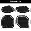 Frienda 4 Pcs Bling Car Coasters Cup Holder Coasters for