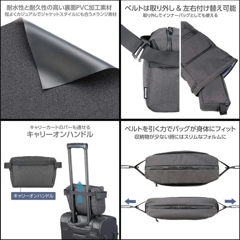 Hakuba Travel Container, Hakuba, Camera Bag, Plus Shell, City G05,