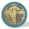 Lion of Judah Challenge Coin Commemorative Coin Be Strong and