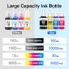 522 Ink Refill Bottles High Capacity Replacement for Epson 522
