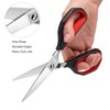 LIVINGO Heavy Duty Kitchen Shears Sharp Forged Thick Stainless Steel