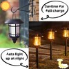 Dynaming 6 Pack Solar Flame Torch Lights Outdoor, Halloween Dual