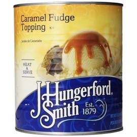 J. Hungerford Smith Fudge Topping, Caramel, 138 Ounce
