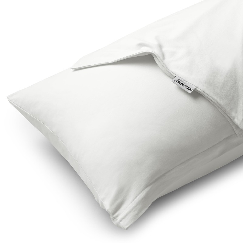 DecoKing 2 Pillowcases 50 x 60 cm Jersey 100% Combed