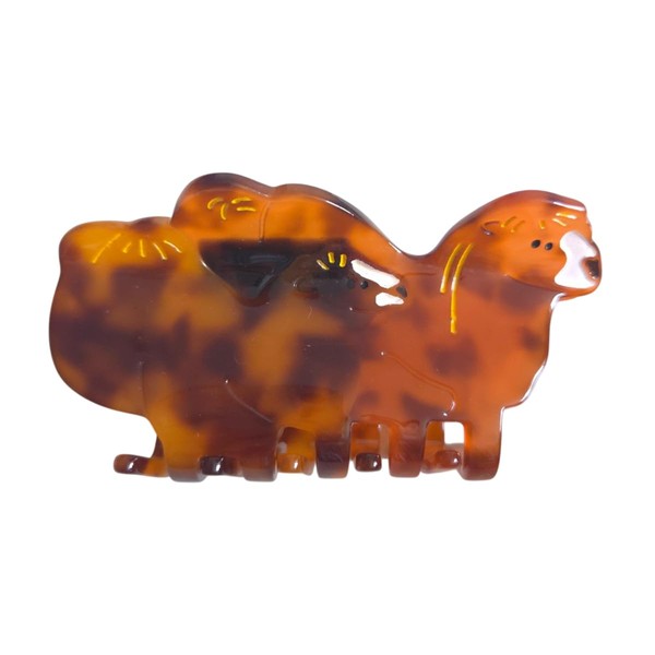 Cute Camel Hair Clips,Novelty Acetate Hair Clip,Small Claw Clips for