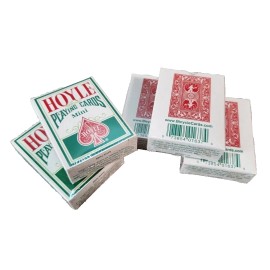 Hoyle Mini Deck Holiday Edition Green Playing Cards Xmas Tiny Small by Bicycle