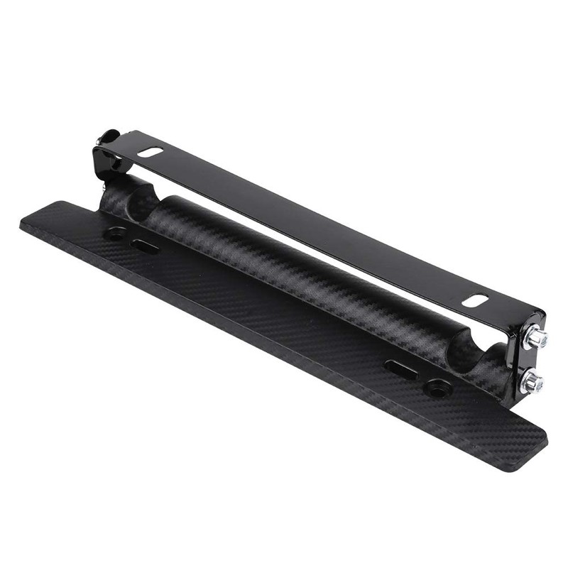 Qiilu Flip-Up License Plate Holder, License Plate Frame Holder Bracket