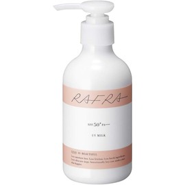 [Japanese Moisture Cream] Lafla Sunscreen Cream 180g UV Milk SPF50+ PA++++ (Long UVA Compatible, Pump Type, Large Capacity, Waterproof, For Face, Whole Body, Children)