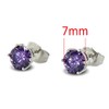 BDC Jewellery 9ct White Gold Filled Stud Earrings for Women