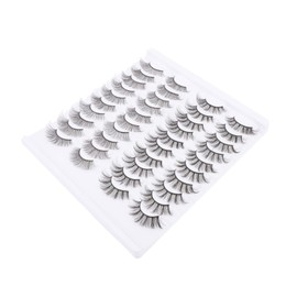 Baluue Sets d False Lashes for Girls Makeup Beauty Eyelashes Natural Comfortable and Fashionable Pairs