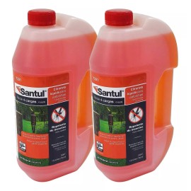 Santul Citronela Líquida Repele Insectos 2pzs 1.9l Para Antorcha Color Naranja