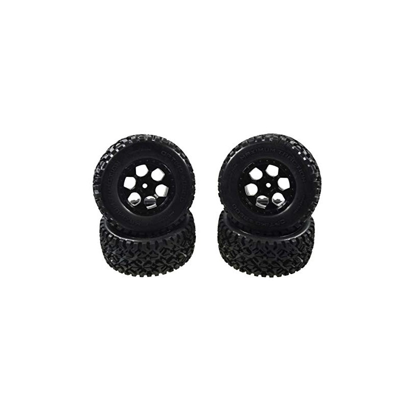 Carson 500900113 - X10 Tyre Set Desert Warrior Model Making