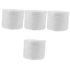 Healeved 4rolls Soft Thick Reusable Face Towels for Makeup Removal