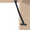 Antrader 6 Pcs Lid Folding Support Hinges,Lift Up Stay Hinge