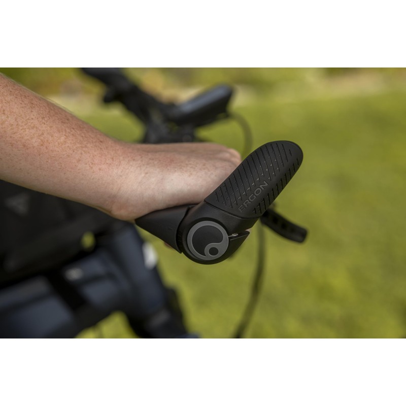 Ergon GP3-S Evo Ergo E-Bike MTB Bicycle Grips Black