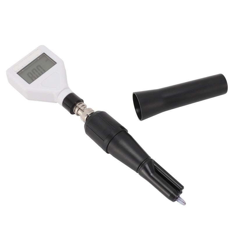 Soil PH Meter with Backlit LCD Display Multipurpose Fruit Meat