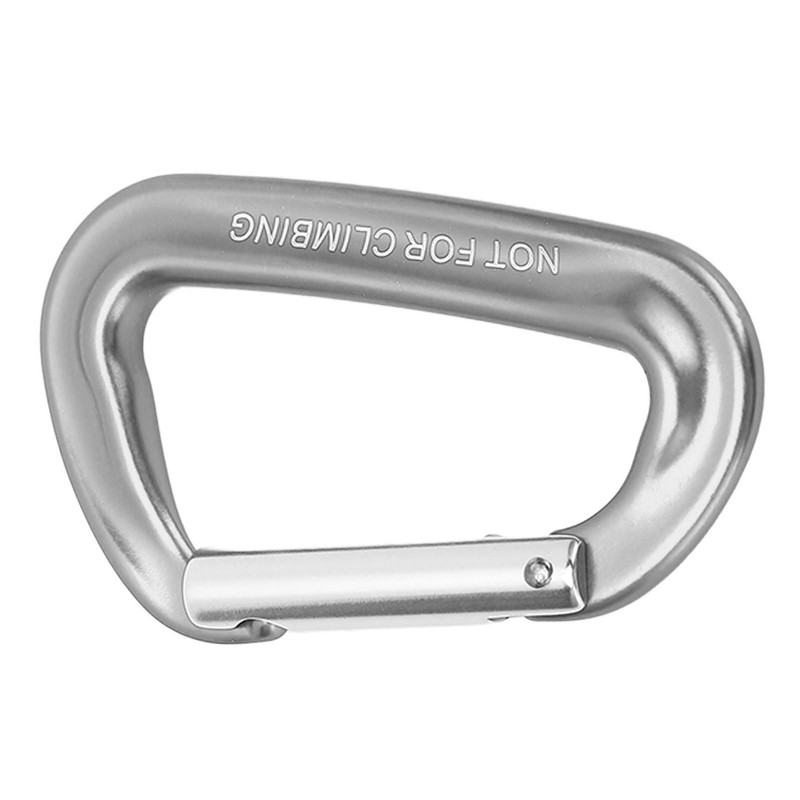 5Pcs Aluminum Alloy Climbing Carabiners 12KN (2697 Lbs) Heavy Duty