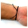 Iconsgr Handmade Christian Orthodox Komboskoini Prayer Rope Bracelet Black with