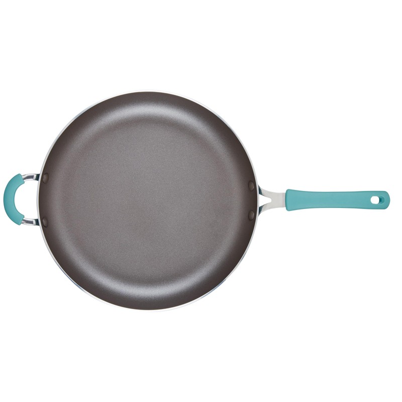 Rachael Ray Cook + Create Nonstick Frying Pan/Skillet with Helper
